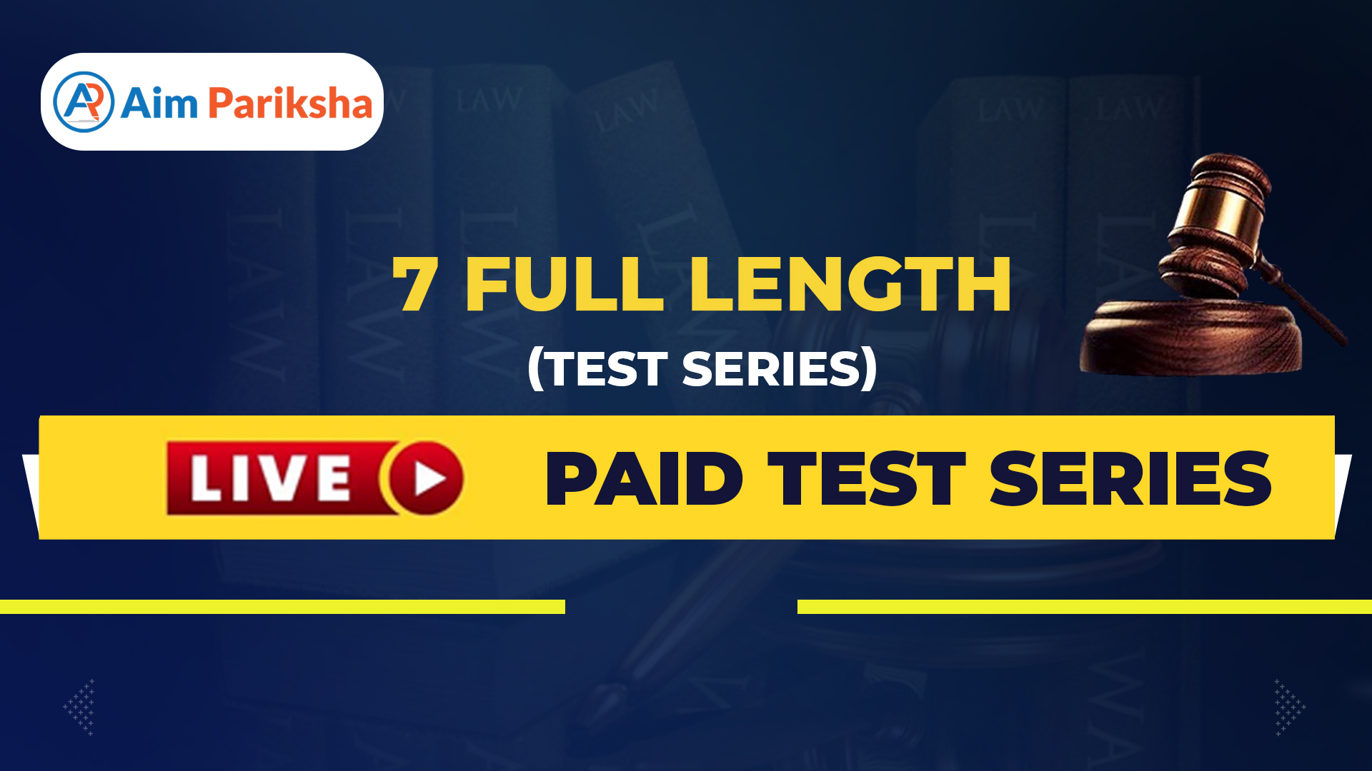 7 Full Length Test Series
